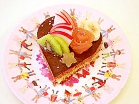 ★フルーツチョコムースケーキ★神天